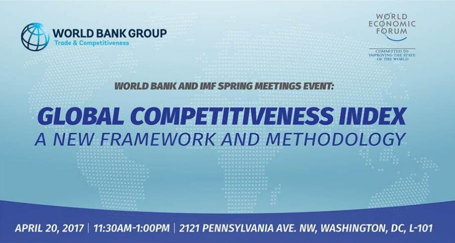 Global Competitiveness Index: A New Framework and Methodology